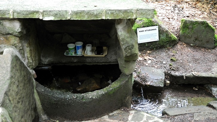 Hadí studánka byla slavnostně pokřtěna Hadí studánka byla slavnostně pokřtěna