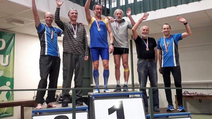 Kompletní sada medailí z MČR masters putovala na Náchodsko