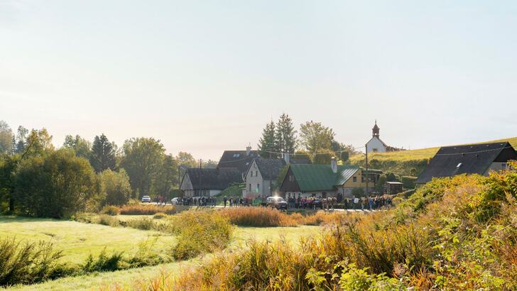 Olešenskému posvícení letos přálo počasí Olešenskému posvícení letos přálo počasí