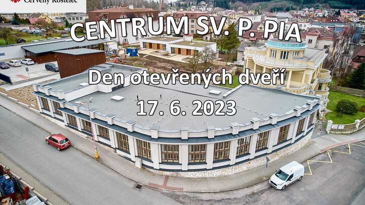 Oblastní charita Červený Kostelec dokončila Centrum sv. P. Pia Oblastní charita Červený Kostelec dokončila Centrum sv. P. Pia