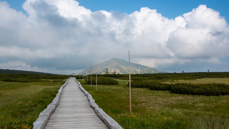 Na Sněžku cestou Jakuba Haliny objektivem zpravodaje
