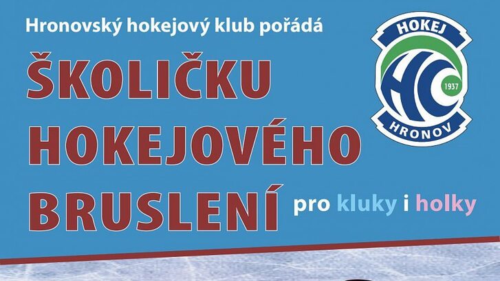 Nepřehlédněte: Hokejová školička bruslení pro kluky i holky