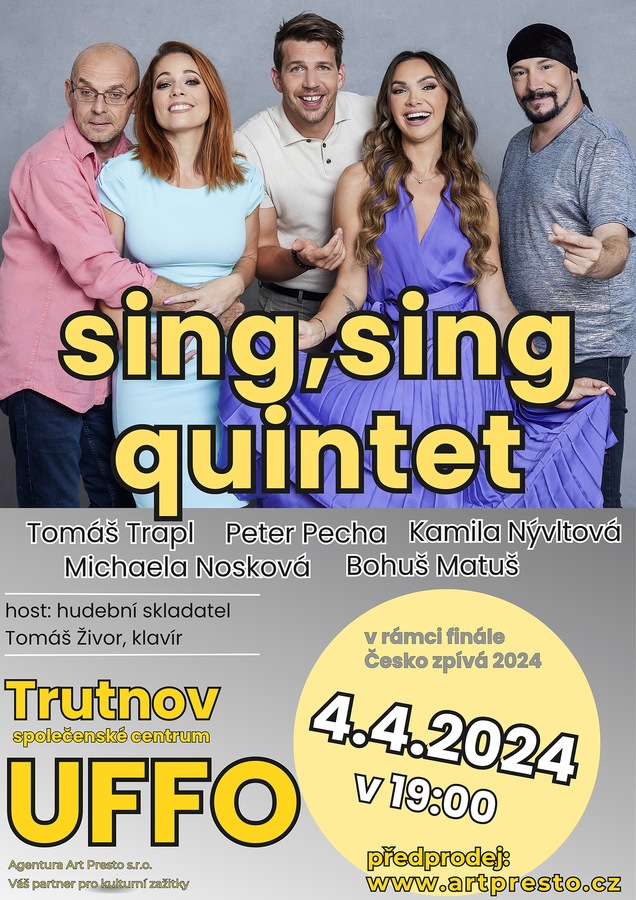 Sing Sing Quintet Volnočasový web Červený Kostelec