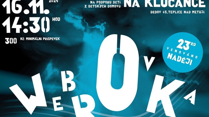 Festival Webrovkafest s dokumenty a skvělou muzikou pomůže dětem Festival Webrovkafest s dokumenty a skvělou muzikou pomůže dětem