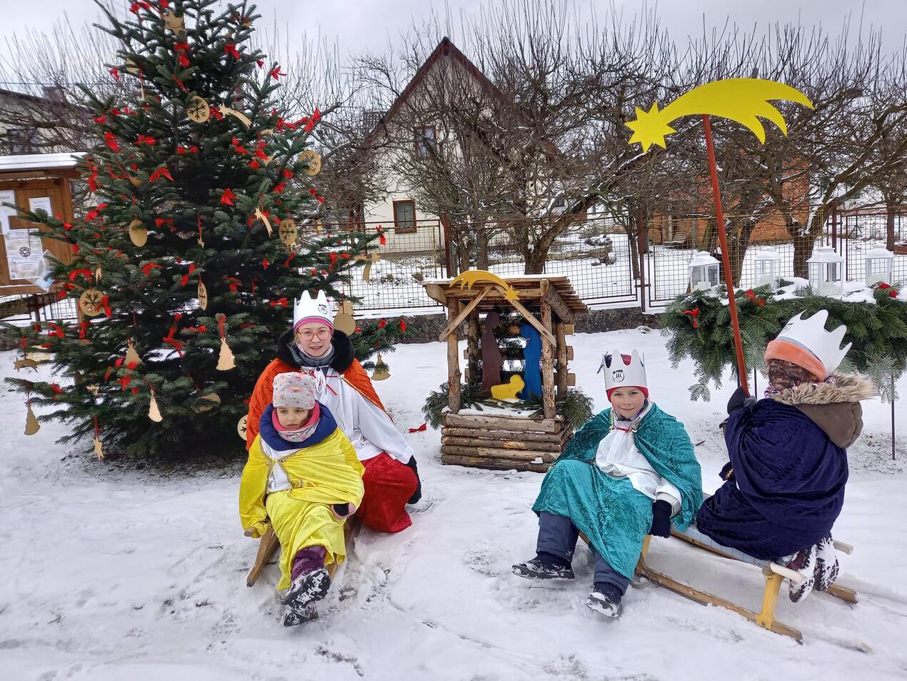 Momentky z Tříkrálové sbírky 2025 Momentky z Tříkrálové sbírky 2025