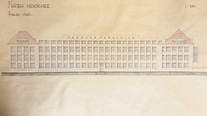 Z muzejního depozitáře: Nerealizované stavební projekty v Červeném Kostelci