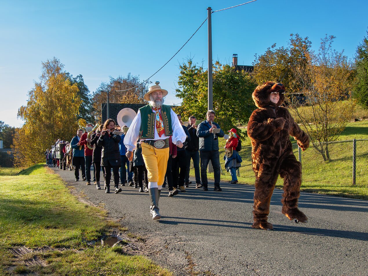 Momentky z olešenského posvícení 2025