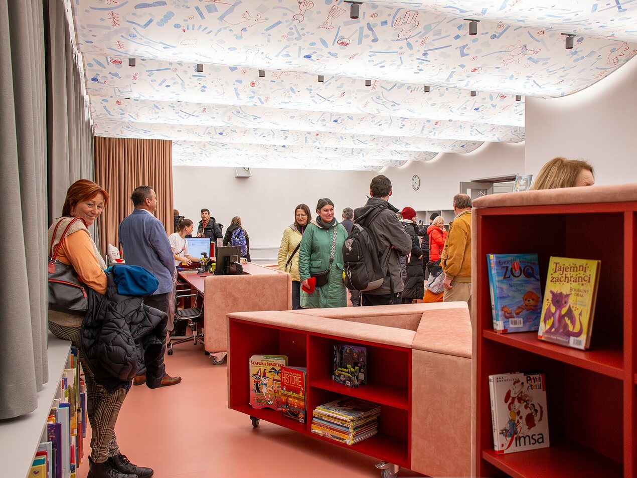 Slavnostní znovuotevření Knihovny Břetislava Kafky Slavnostní znovuotevření Knihovny Břetislava Kafky