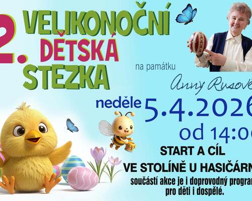 2. Velikonoční dětská stezka na památku Anny Rusové