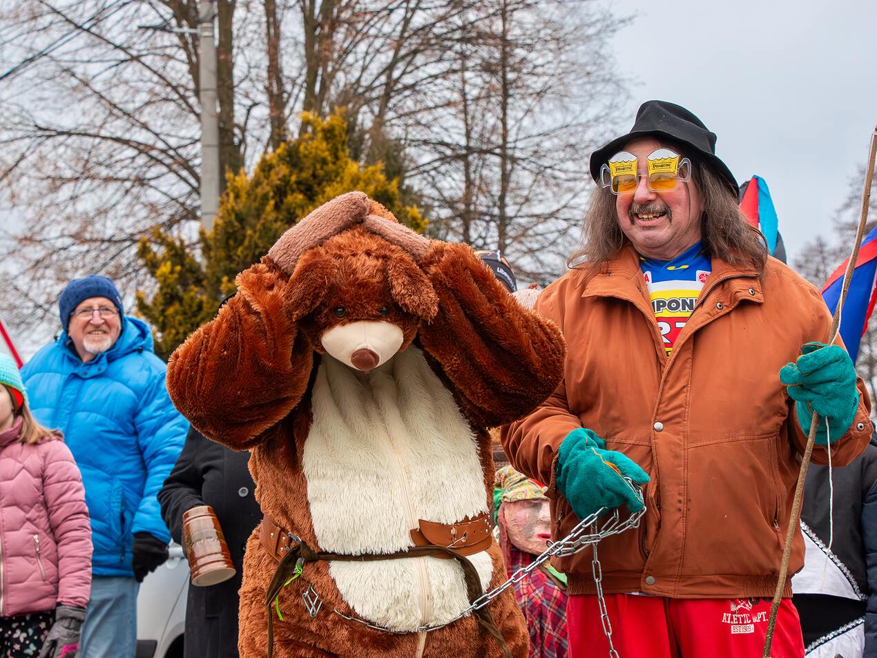 10. masopustní průvod v Olešnici