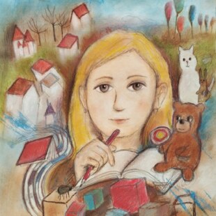 Dětské snění – výstava obrazů Natálie Mertlíkové