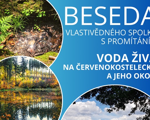 Voda živá na Červenokostelecku a okolí