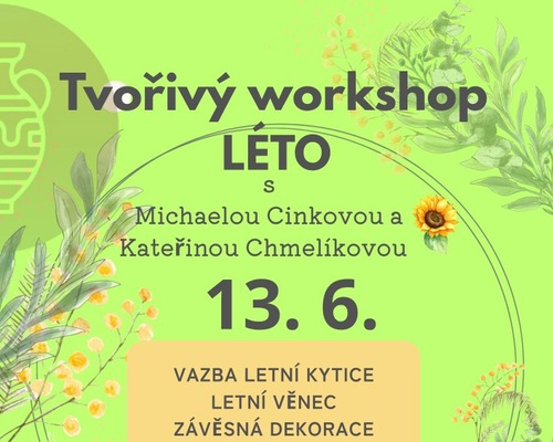Tvořivý workshop v Amfoře