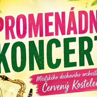 Promenádní koncert Městského dechového orchestru Červený Kostelec