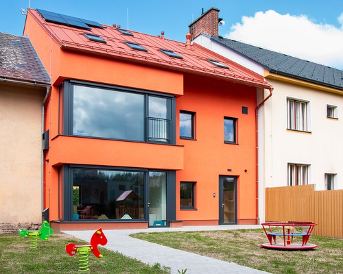 Slavnostní otevření novostavby objektu pro dětské skupiny